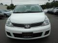 2008 Fresh Powder White Nissan Versa 1.8 S Sedan  photo #7