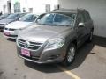 2011 Alpine Gray Metallic Volkswagen Tiguan SE 4Motion  photo #2