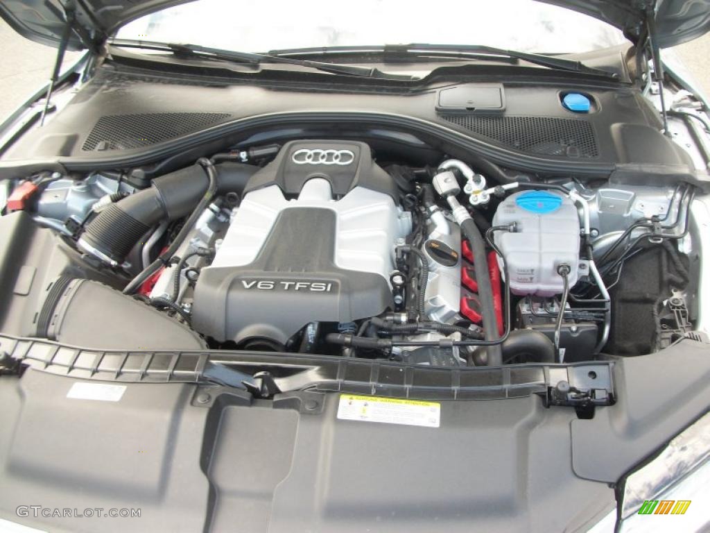 2012 Audi A7 3.0T quattro Premium 3.0 Liter TFSI Supercharged DOHC 24-Valve VVT V6 Engine Photo #49362404