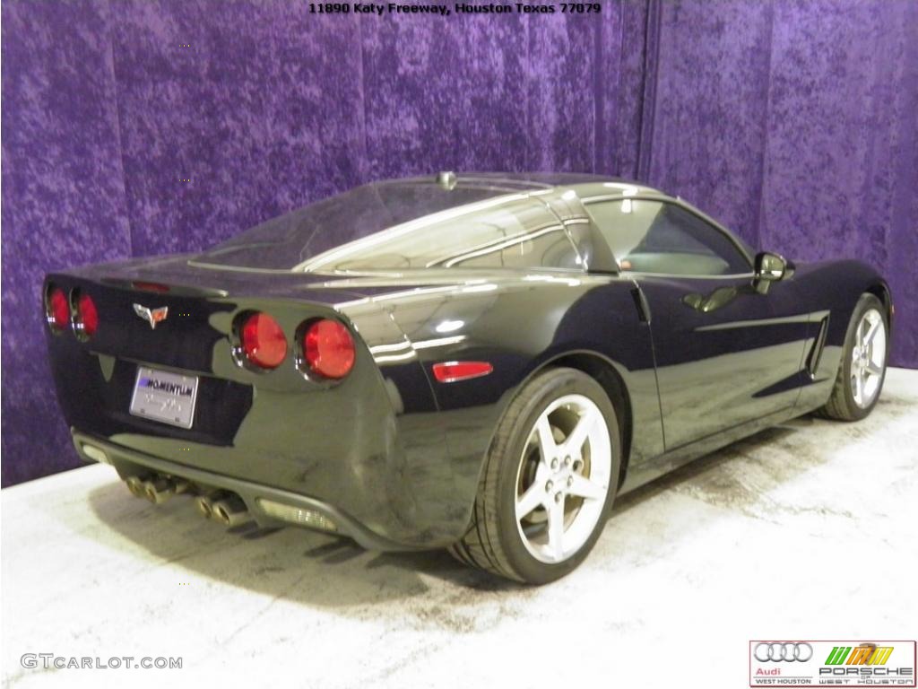 2005 Corvette Coupe - Black / Ebony photo #20