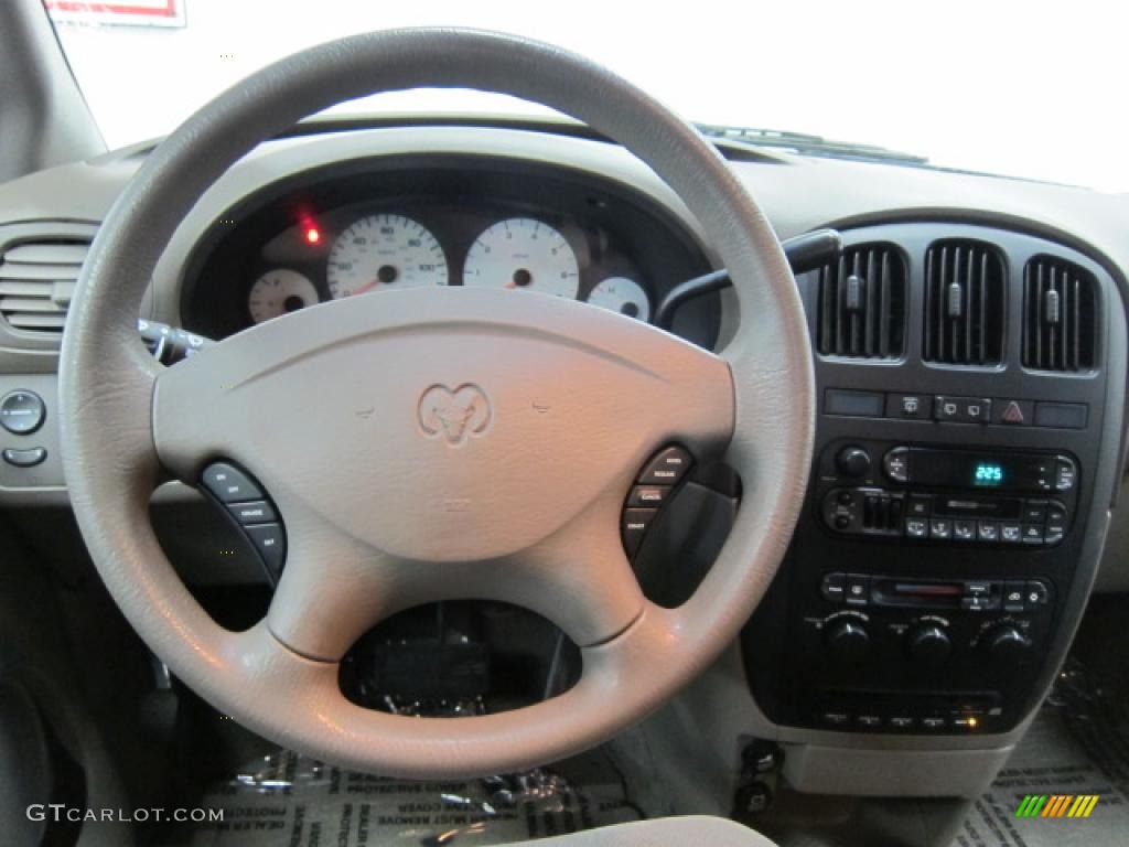 2002 Grand Caravan Sport - Bright Silver Metallic / Taupe photo #2