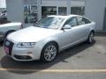 Ice Silver Metallic 2011 Audi A6 3.0T quattro Sedan Exterior