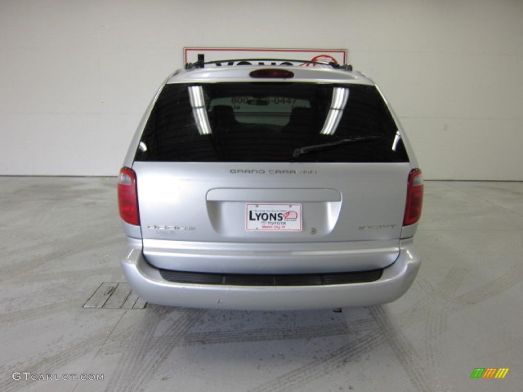 2002 Grand Caravan Sport - Bright Silver Metallic / Taupe photo #15