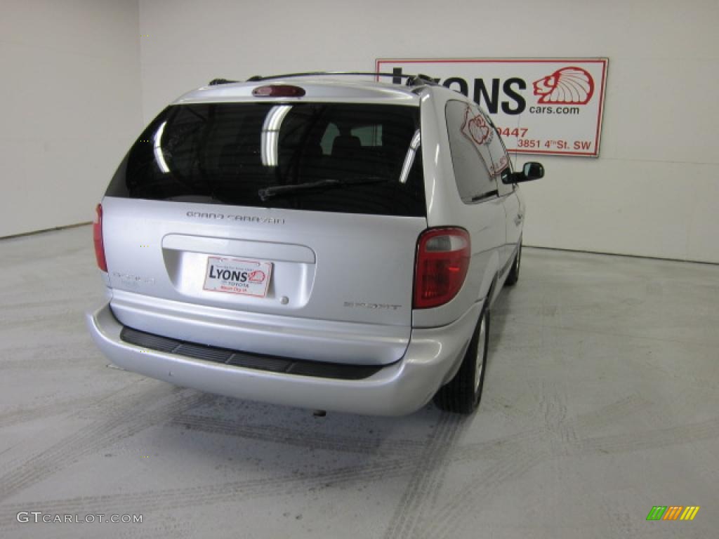 2002 Grand Caravan Sport - Bright Silver Metallic / Taupe photo #16
