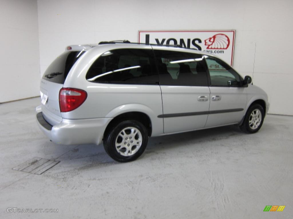 2002 Grand Caravan Sport - Bright Silver Metallic / Taupe photo #19