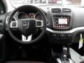 2011 Dodge Journey Black/Red Interior Dashboard Photo