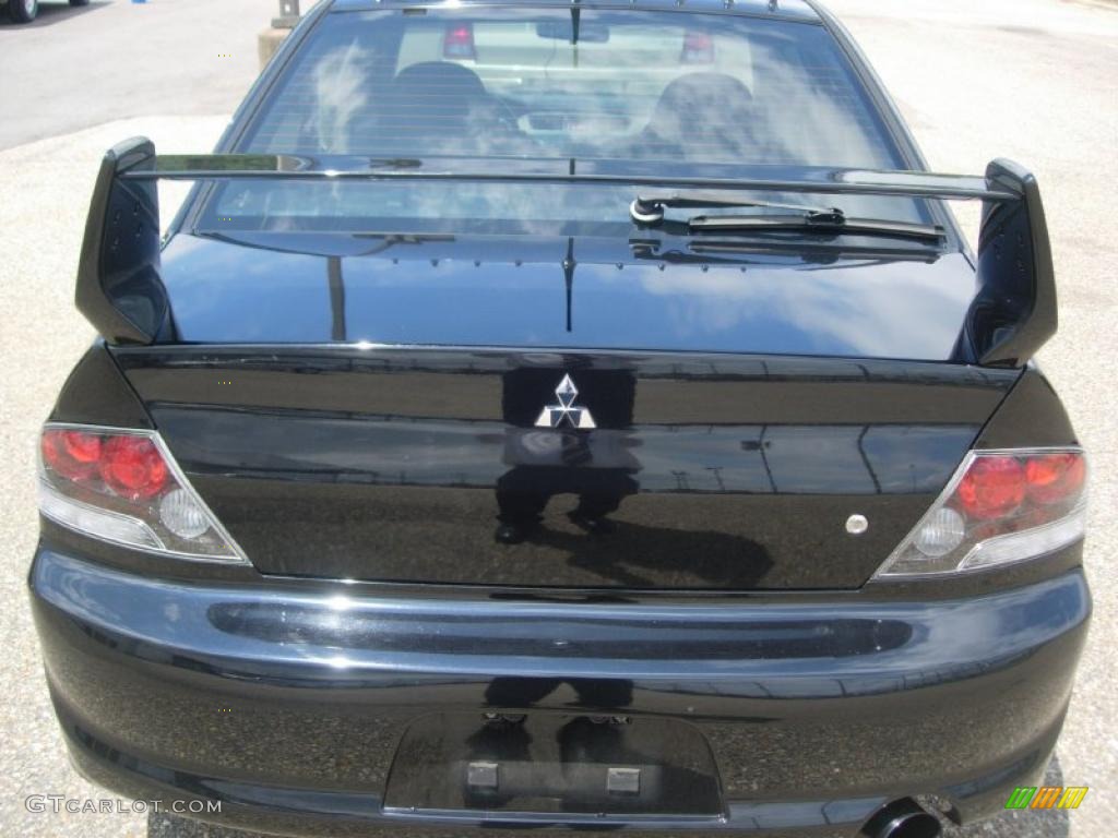 Tarmac Black 2003 Mitsubishi Lancer Evolution VIII Exterior Photo #49363769