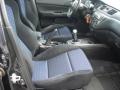 Black 2003 Mitsubishi Lancer Evolution VIII Interior Color