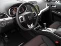 2011 Dodge Journey Black/Red Interior Prime Interior Photo