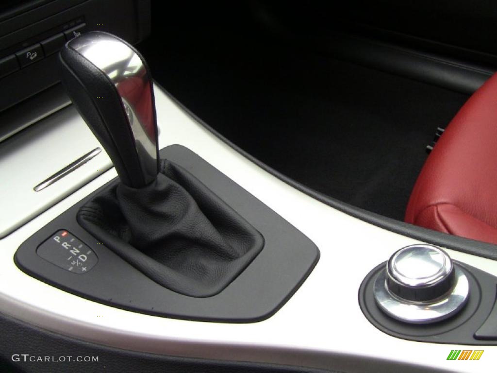 2008 3 Series 328xi Coupe - Alpine White / Coral Red/Black photo #13