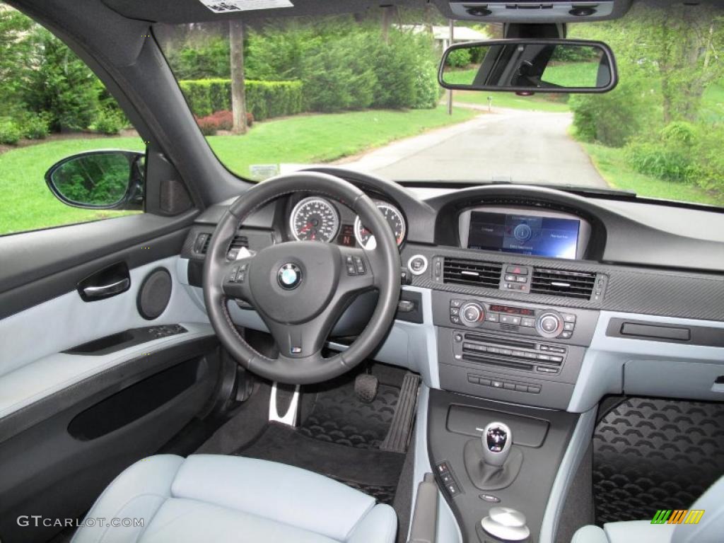 2008 BMW M3 Sedan Silver Novillo Leather Dashboard Photo #49364687