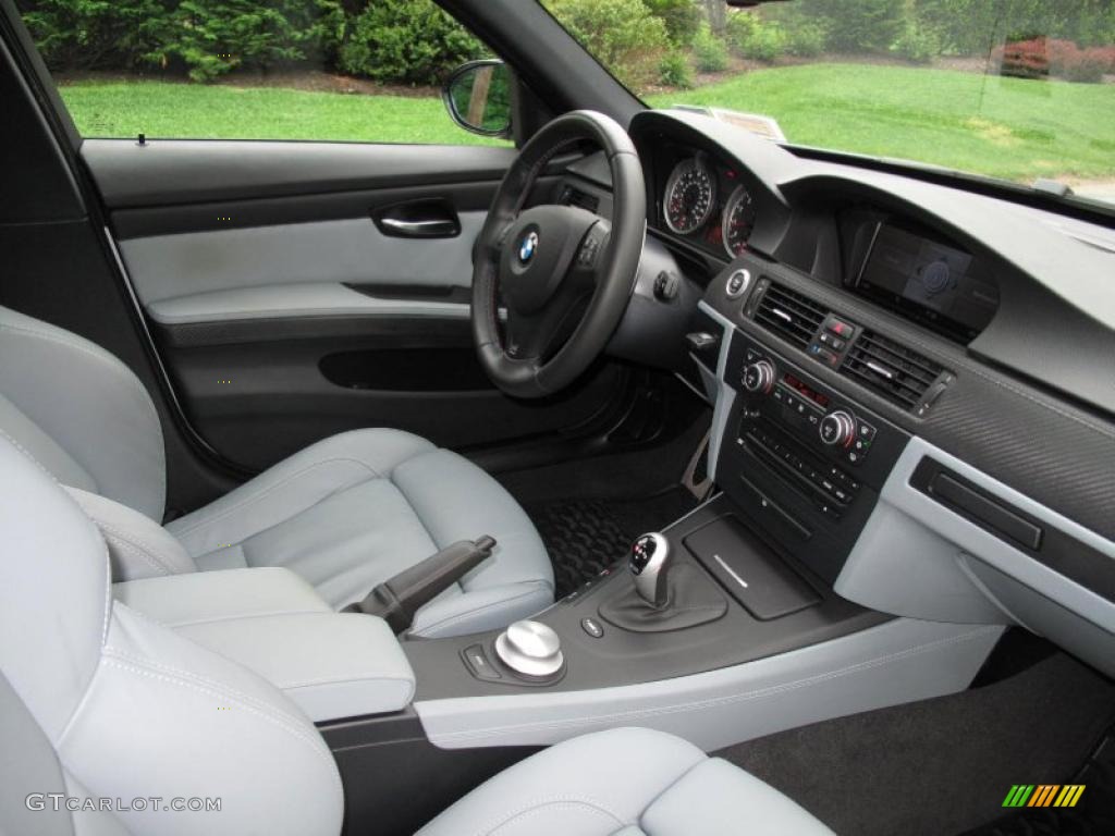 Silver Novillo Leather Interior 2008 BMW M3 Sedan Photo #49364784