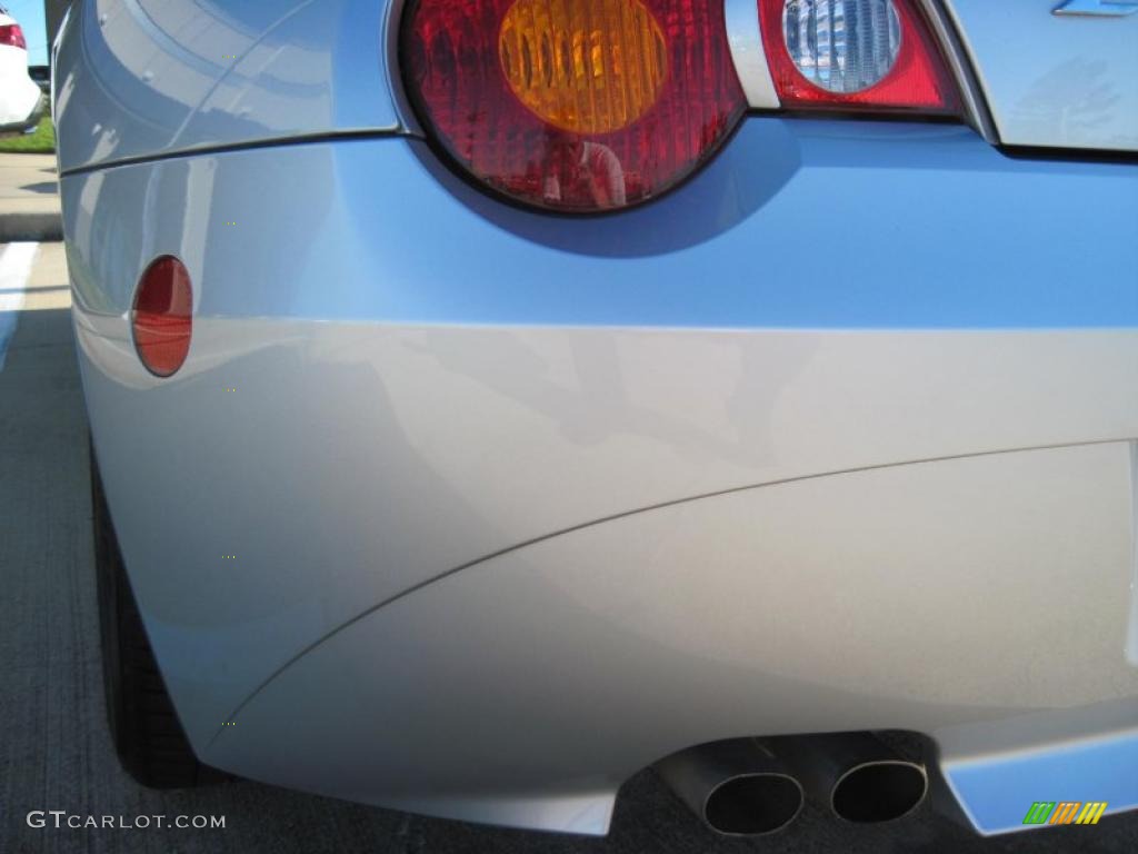 2003 Z4 2.5i Roadster - Titanium Silver Metallic / Black photo #19