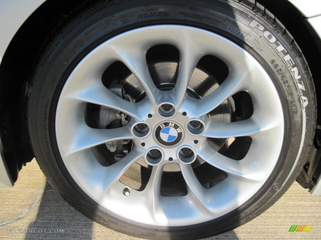 2003 Z4 2.5i Roadster - Titanium Silver Metallic / Black photo #30