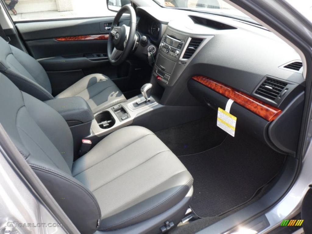 Off Black Interior 2011 Subaru Outback 3.6R Limited Wagon Photo #49365542
