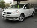 Arctic Frost White Pearl 2004 Toyota Sienna XLE AWD