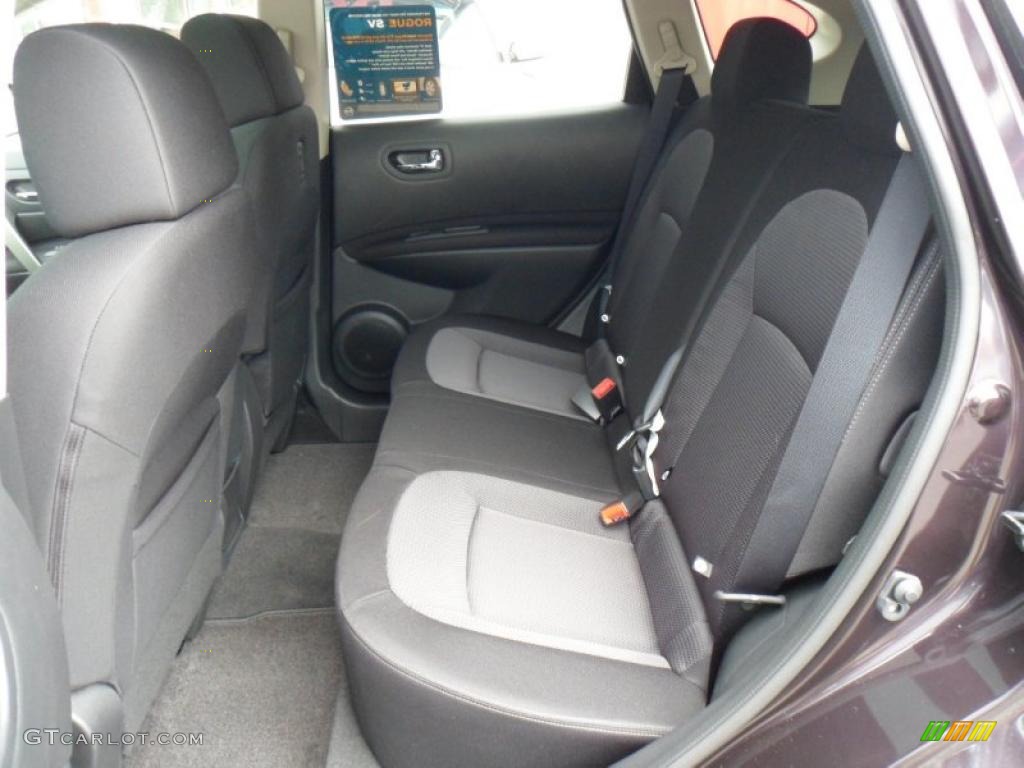 2011 Rogue SV AWD - Black Amethyst / Black photo #7