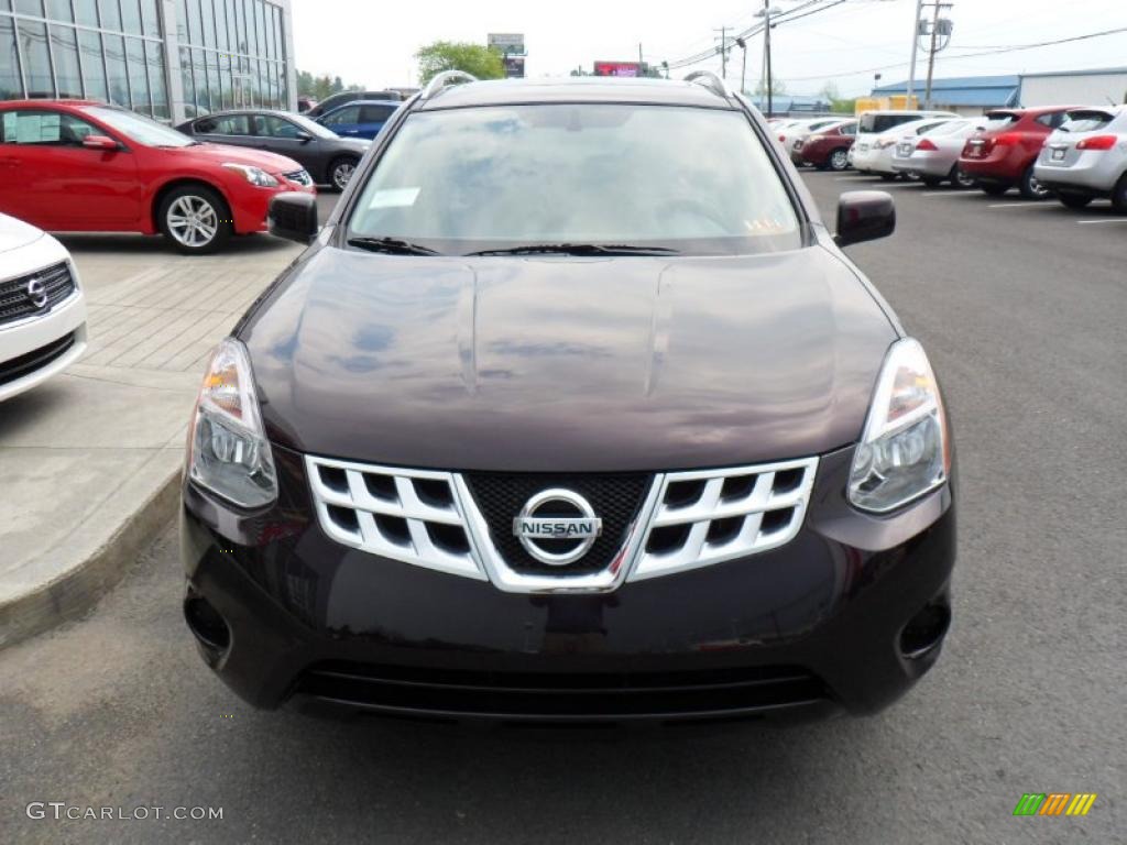 2011 Rogue SV AWD - Black Amethyst / Black photo #12