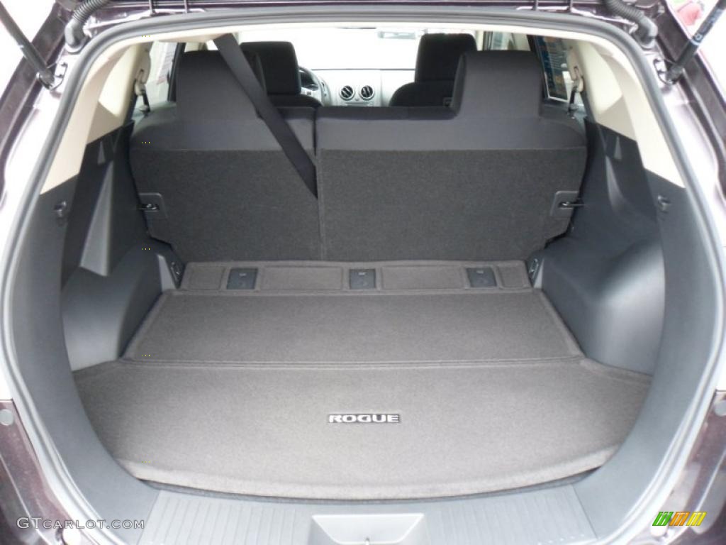 2011 Rogue SV AWD - Black Amethyst / Black photo #17