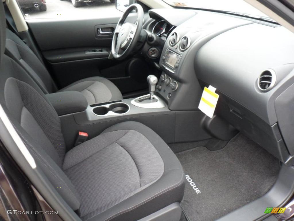 2011 Rogue SV AWD - Black Amethyst / Black photo #19