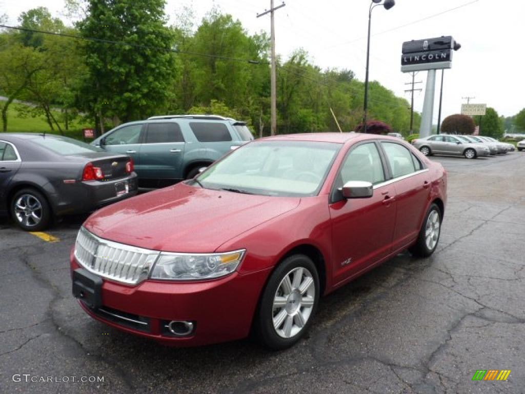 Vivid Red Metallic Lincoln MKZ