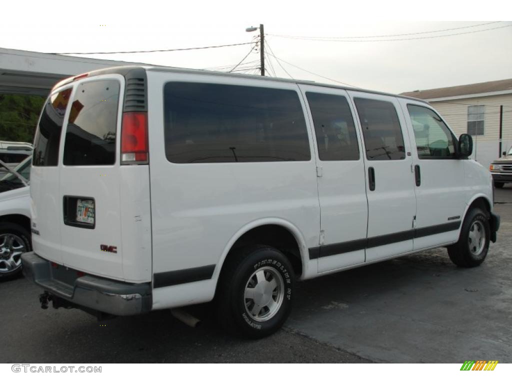 1999 Savana Van G1500 SLE Passenger - Summit White / Neutral photo #7