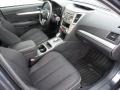 Off Black 2010 Subaru Legacy 2.5i Sedan Interior Color