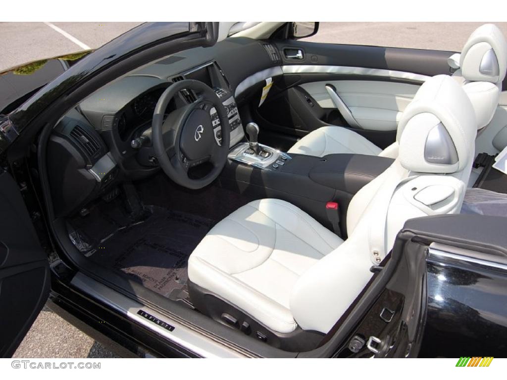 Stone Interior 2010 Infiniti G 37 Convertible Photo #49369226