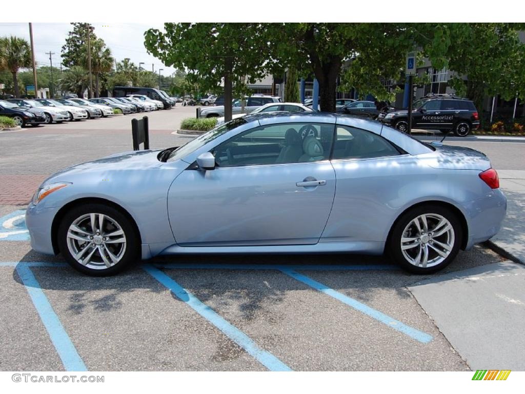 2010 G 37 Convertible - Pacific Sky / Stone photo #1