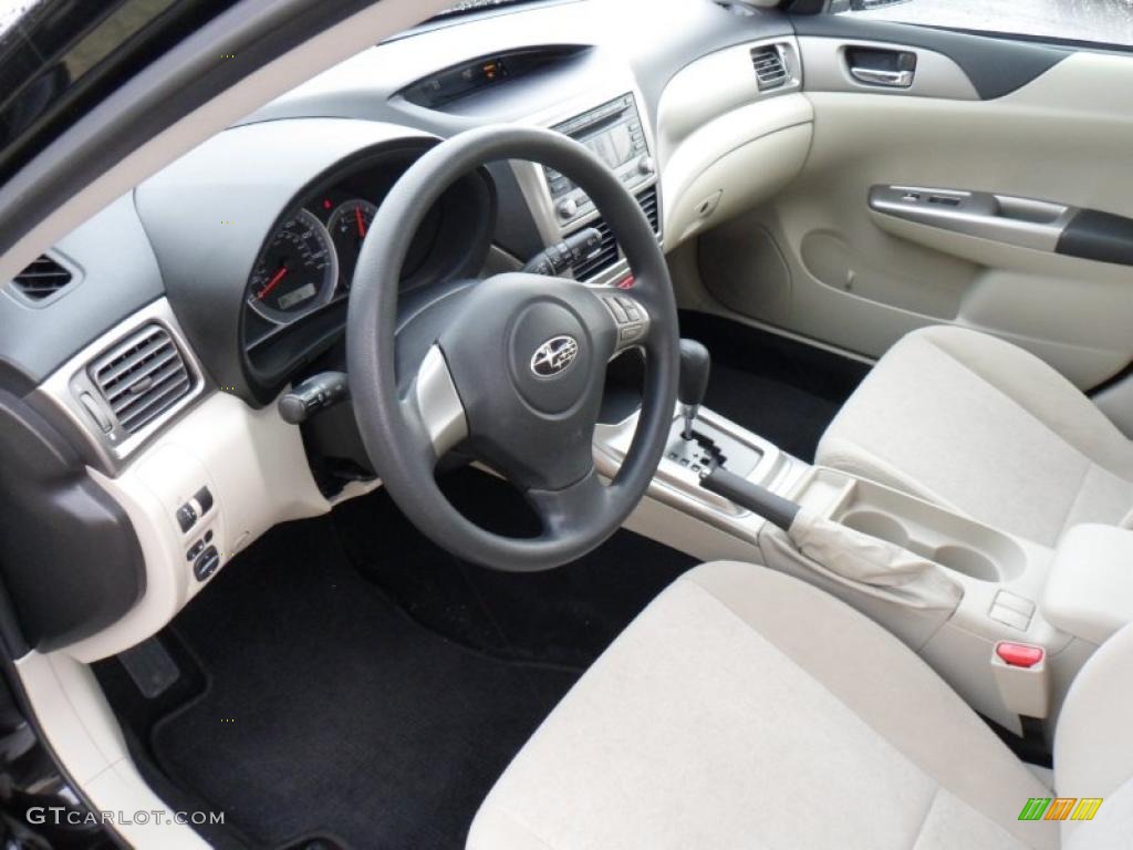 Ivory Interior 2010 Subaru Impreza 2.5i Wagon Photo #49369457