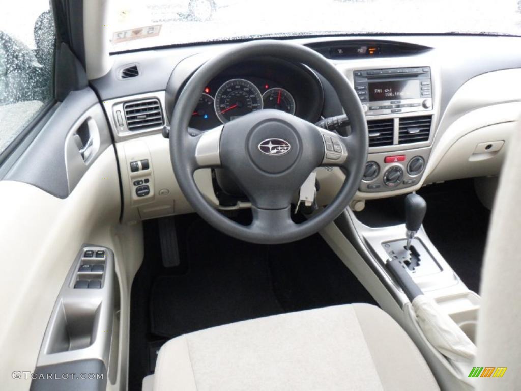 Ivory Interior 2010 Subaru Impreza 2.5i Wagon Photo #49369490