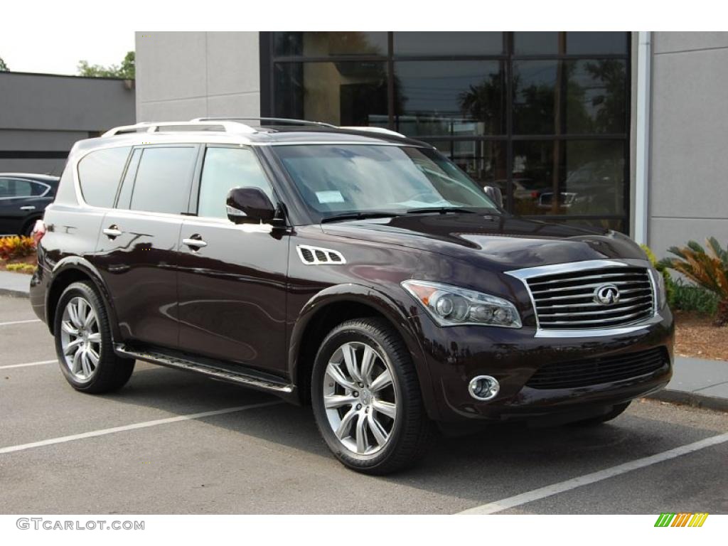 Dark Currant 2011 Infiniti QX 56 Exterior Photo #49369598
