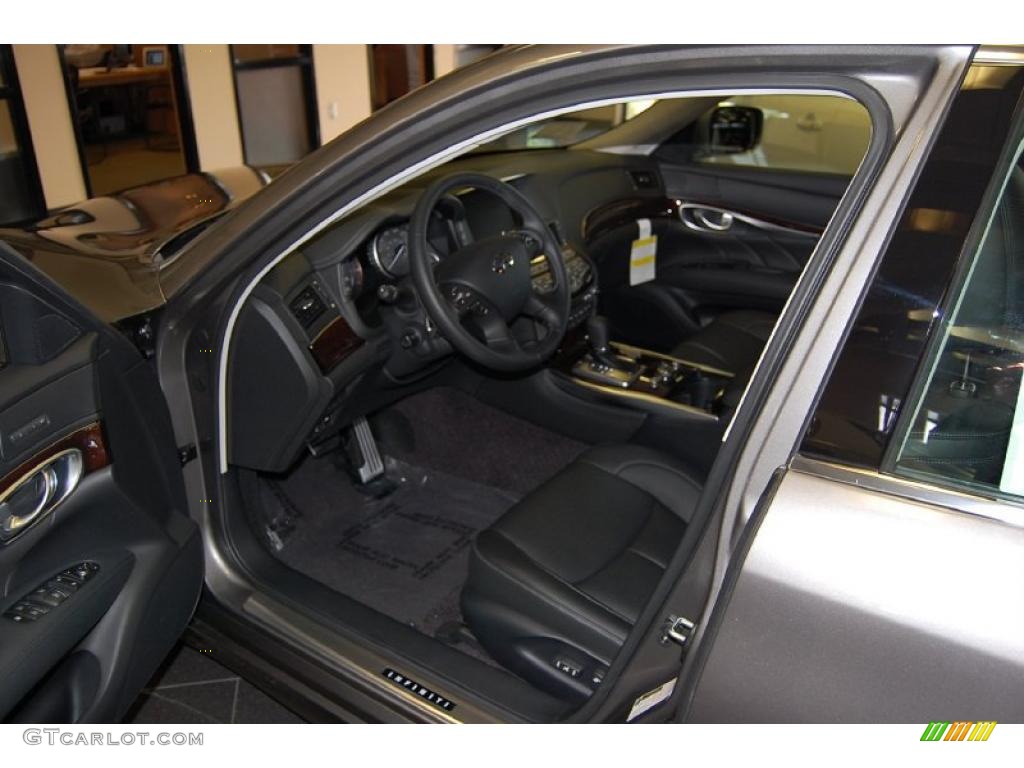 Graphite Interior 2012 Infiniti M 37 Sedan Photo #49369961