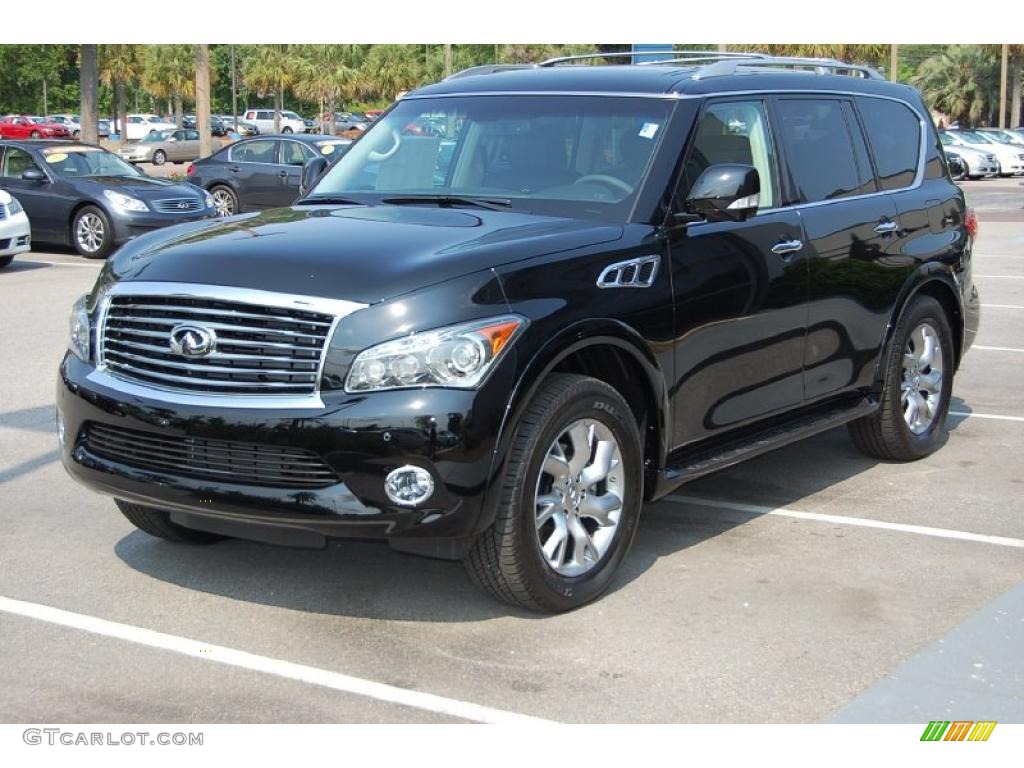 Black Obsidian 2011 Infiniti QX 56 Exterior Photo #49370006
