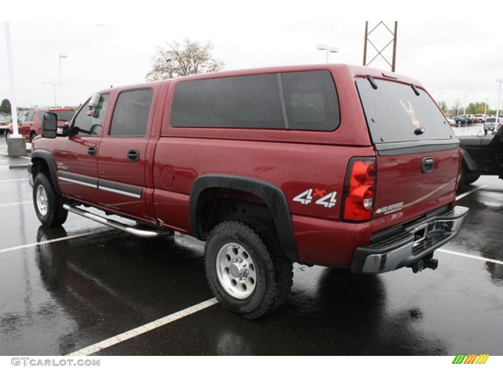 Sport Red Metallic 2006 Chevrolet Silverado 2500HD LT Crew Cab 4x4 Exterior Photo #49370267
