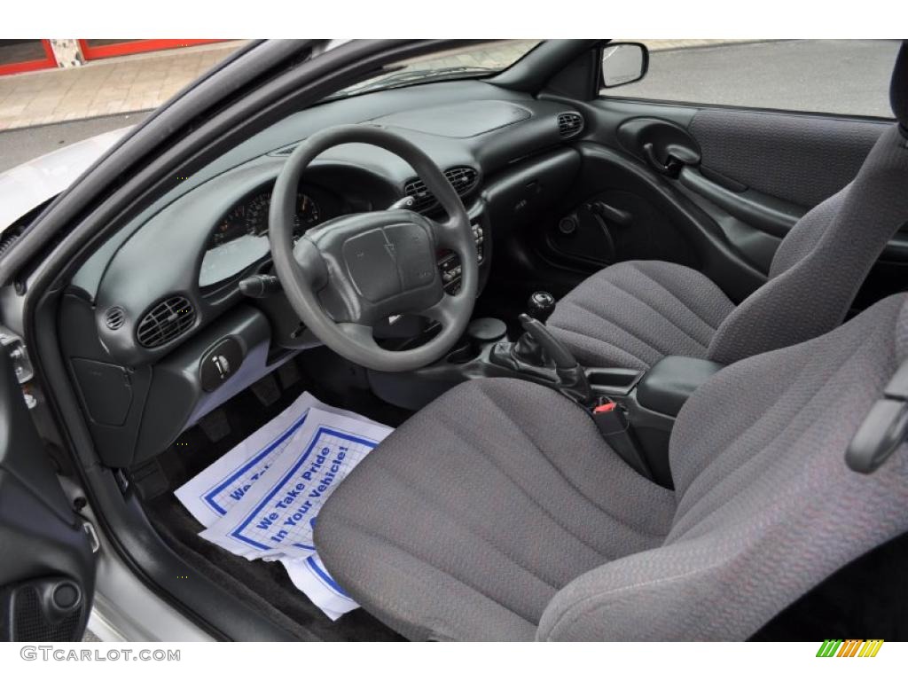 Graphite Interior 2002 Pontiac Sunfire SE Coupe Photo #49370291