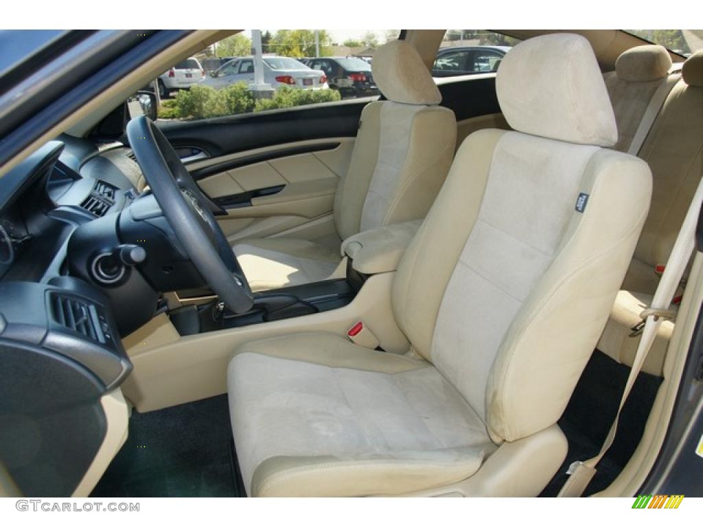 Ivory Interior 2009 Honda Accord LX-S Coupe Photo #49370534