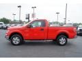 2011 Race Red Ford F150 XLT Regular Cab  photo #5