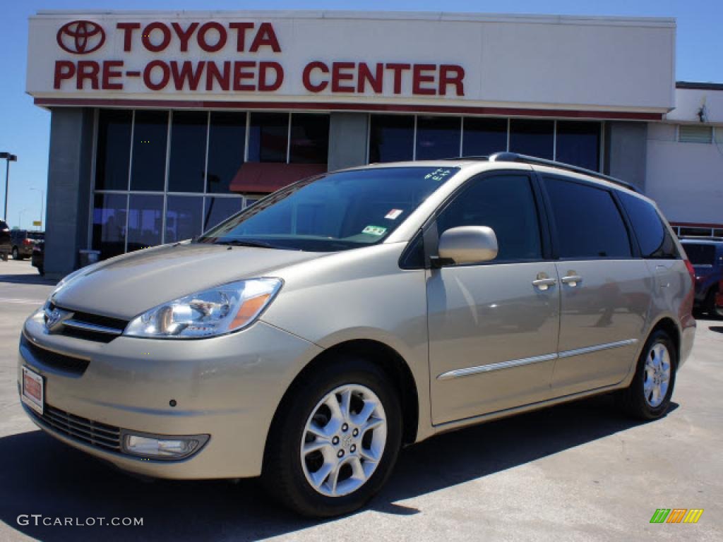 2005 Sienna XLE Limited - Desert Sand Mica / Taupe photo #1