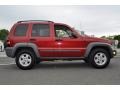 2005 Flame Red Jeep Liberty Sport 4x4  photo #28
