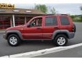 2005 Flame Red Jeep Liberty Sport 4x4  photo #30
