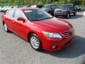 2010 Barcelona Red Metallic Toyota Camry XLE V6  photo #1