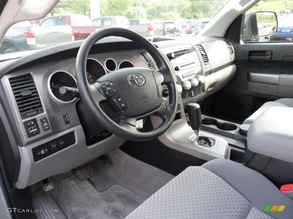 2010 Tundra TRD Double Cab 4x4 - Silver Sky Metallic / Graphite Gray photo #12