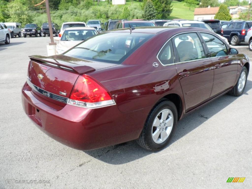 2007 Impala LT - Bordeaux Red / Ebony Black photo #6