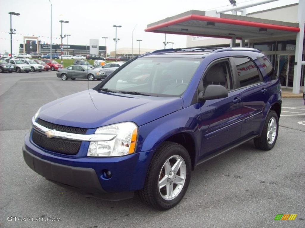 2005 Equinox LT AWD - Laser Blue Metallic / Light Gray photo #1