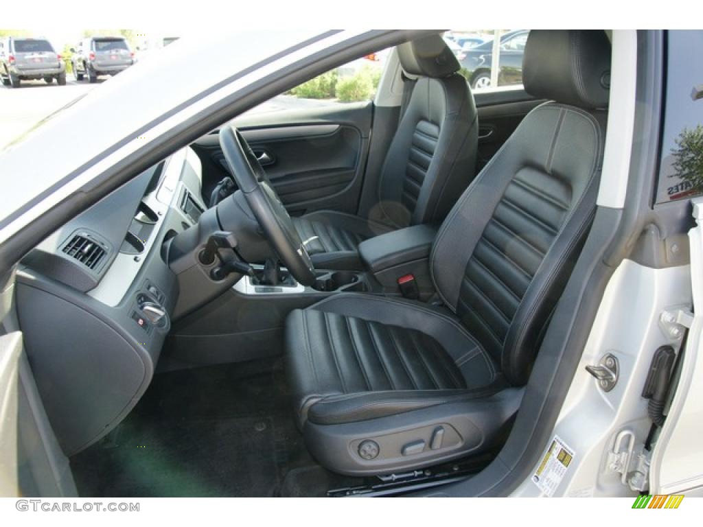 Black Interior 2010 Volkswagen CC Sport Photo #49373174
