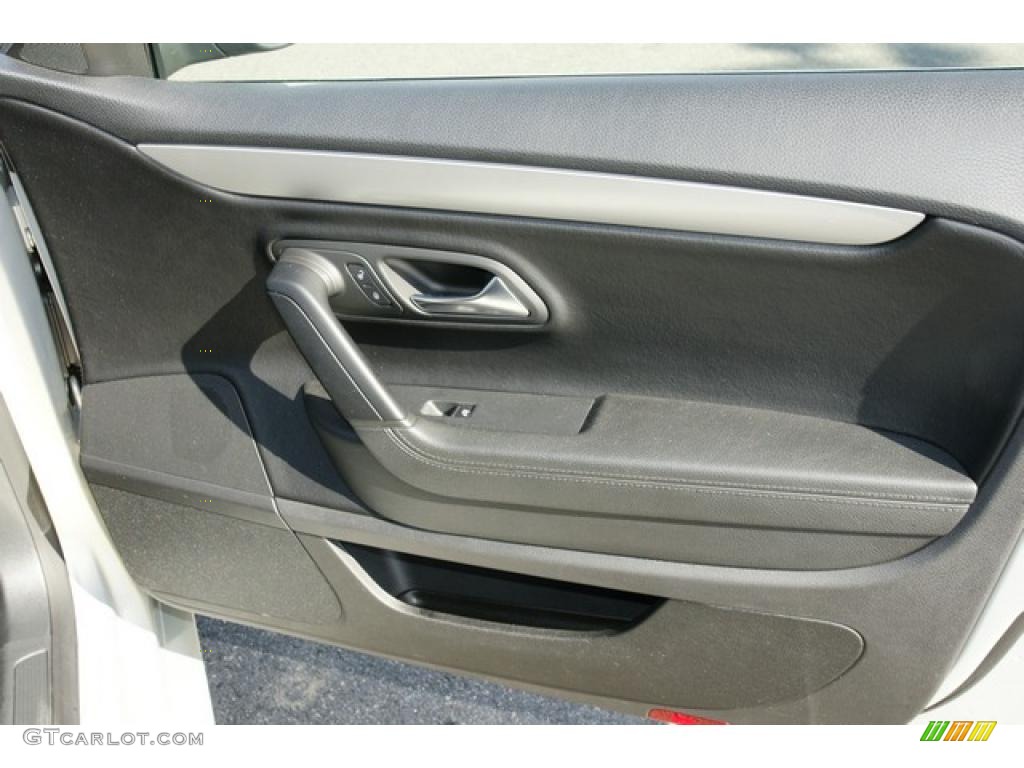 2010 Volkswagen CC Sport Black Door Panel Photo #49373378