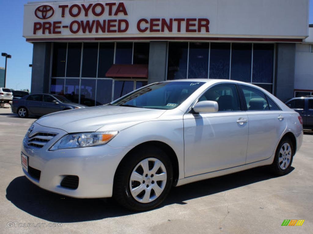 2010 Camry LE - Classic Silver Metallic / Ash Gray photo #1