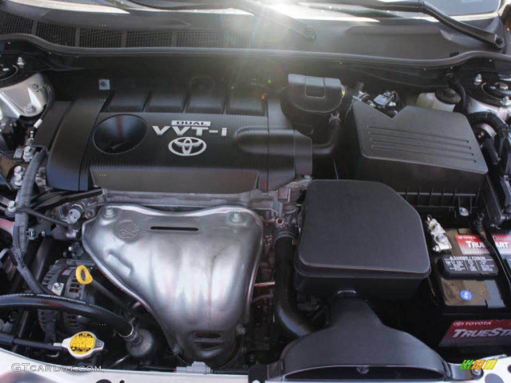 2010 Camry LE - Classic Silver Metallic / Ash Gray photo #19