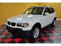 2004 Alpine White BMW X3 2.5i  photo #2